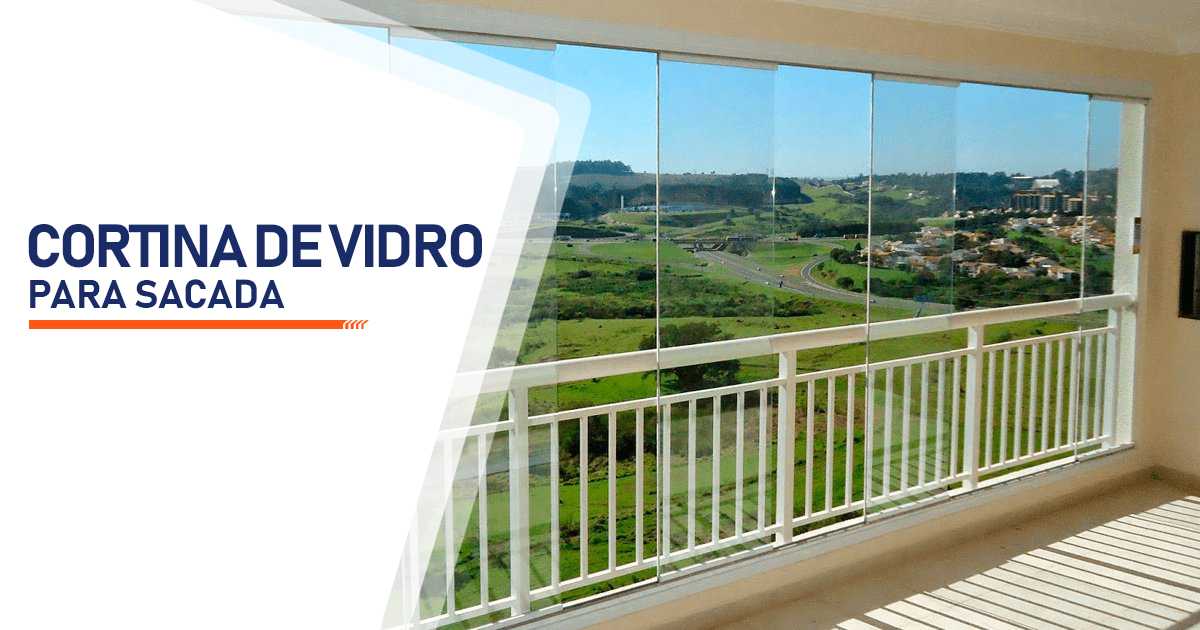 Cortina de Vidro para Sacada Bauru