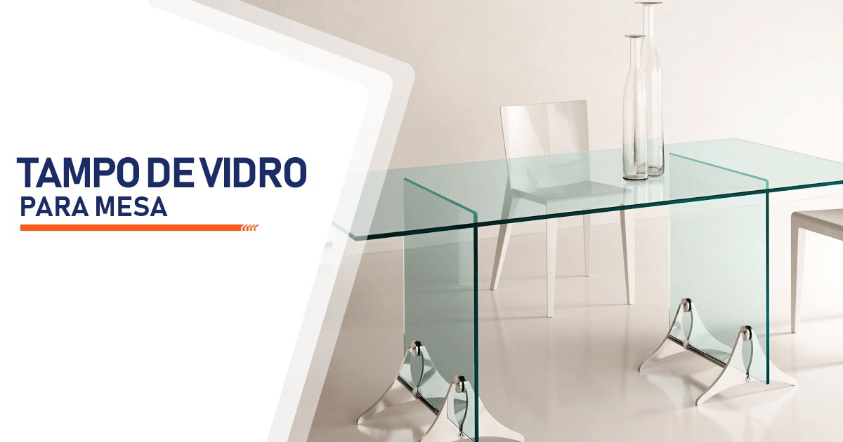 Tampo de Vidro Para Mesa Agudos